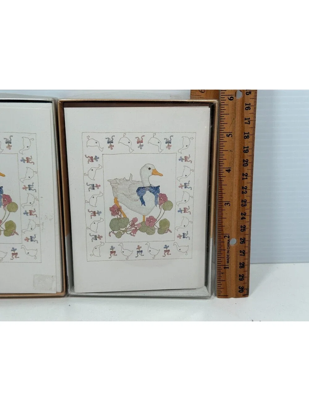 Vintage Goose Stationery Set Creative Papers Gibson Cards/Envelopes 19 Cards NOS
